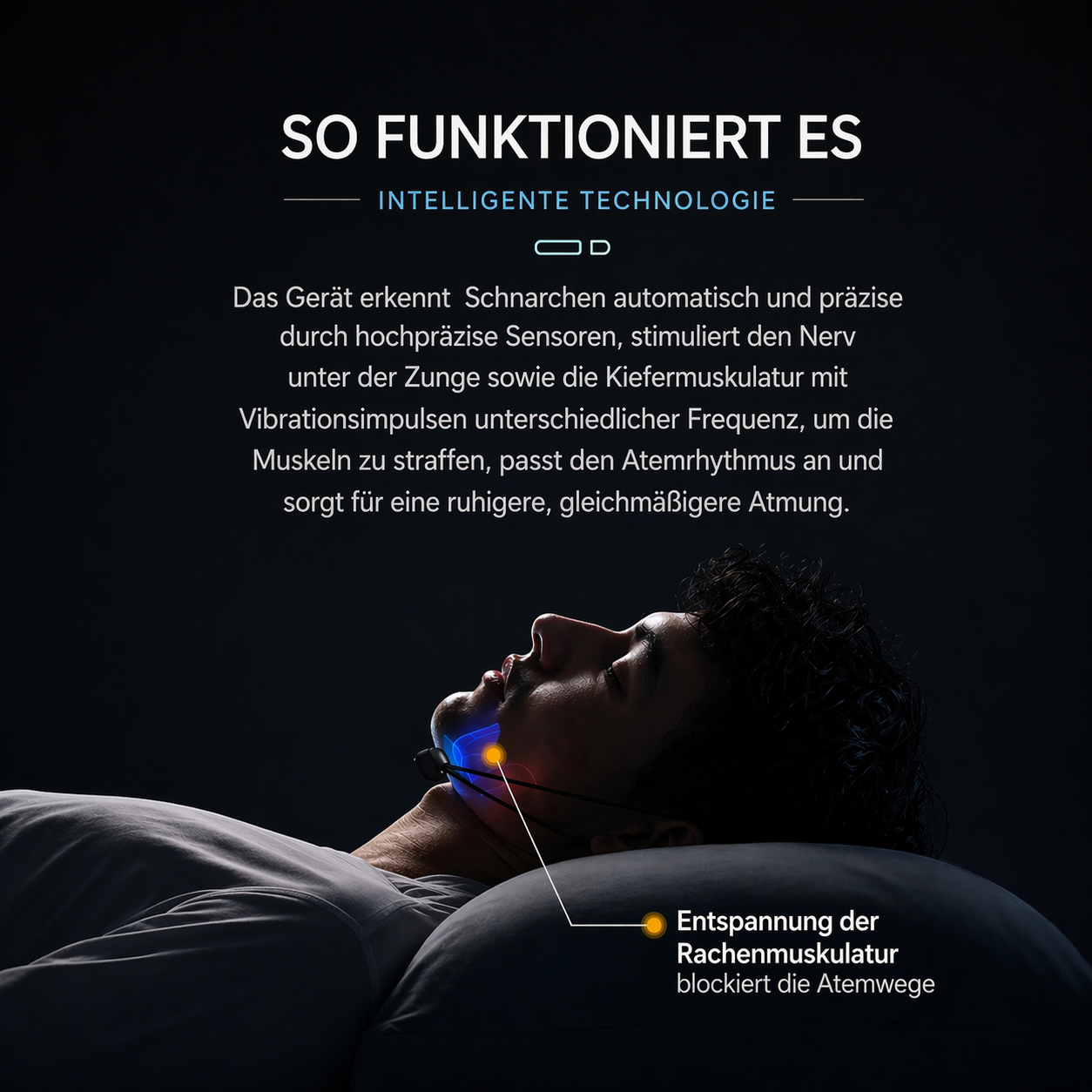 SnoreEase - Erholsamer Schlaf für dich und deinen Partner