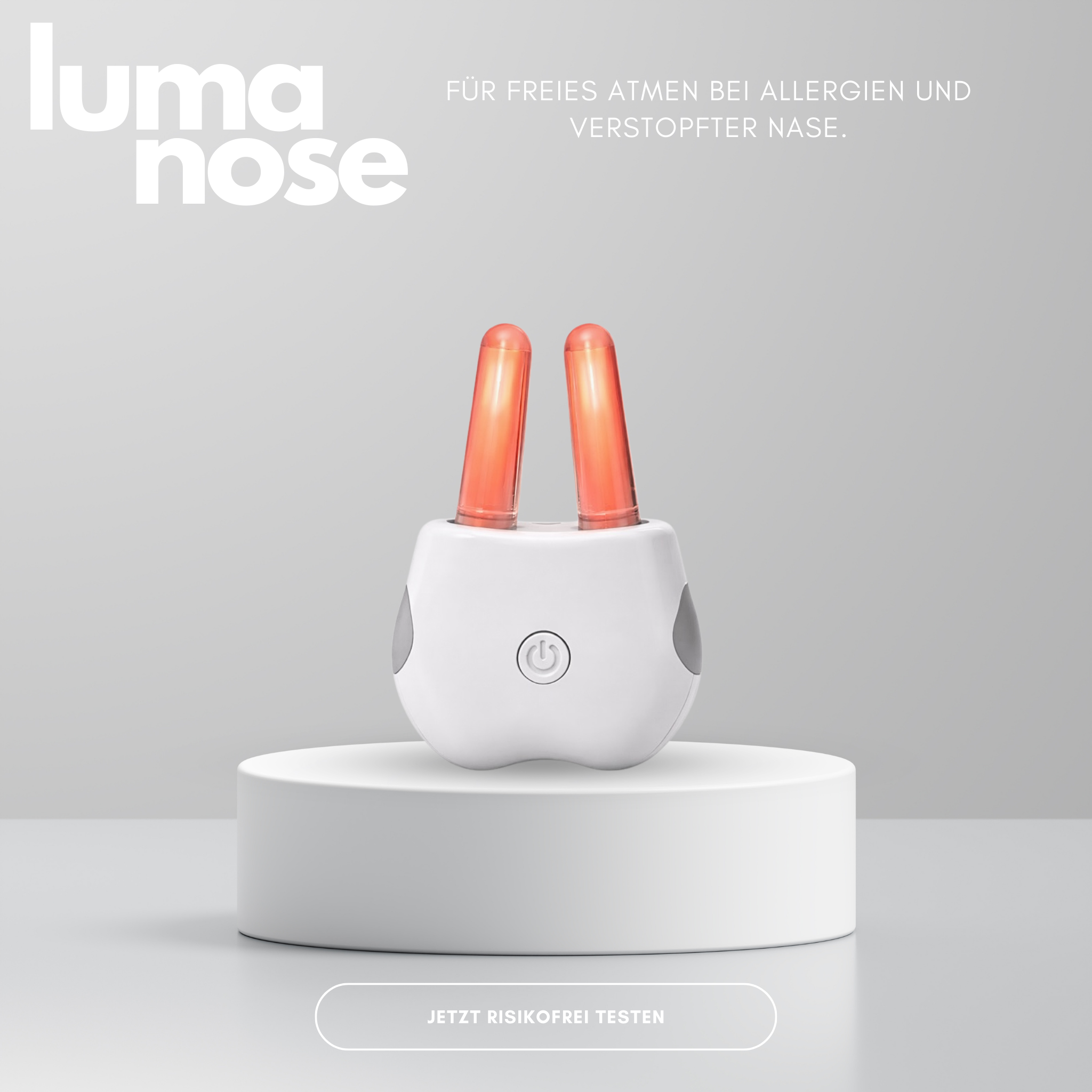 LumaNose - Freies Atmen bei Allergien und verstopfter Nase